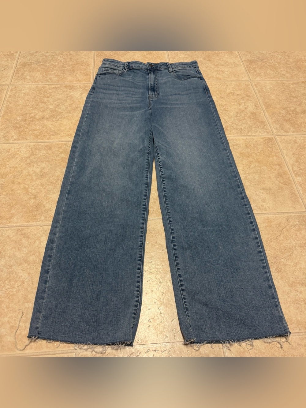 Carly Jean Los Angeles Laurel High Rise Wide Leg Jeans Size 13 - Picture 2 of 5